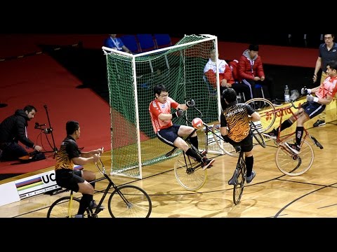 2016 UCI Indoor Cycling World Championships / Cycle-ball - Day 1
