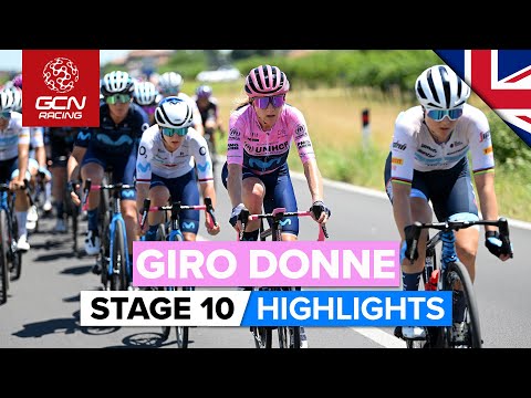 A Day For The Sprinters | Giro Donne 2022 Stage 10 Highlights