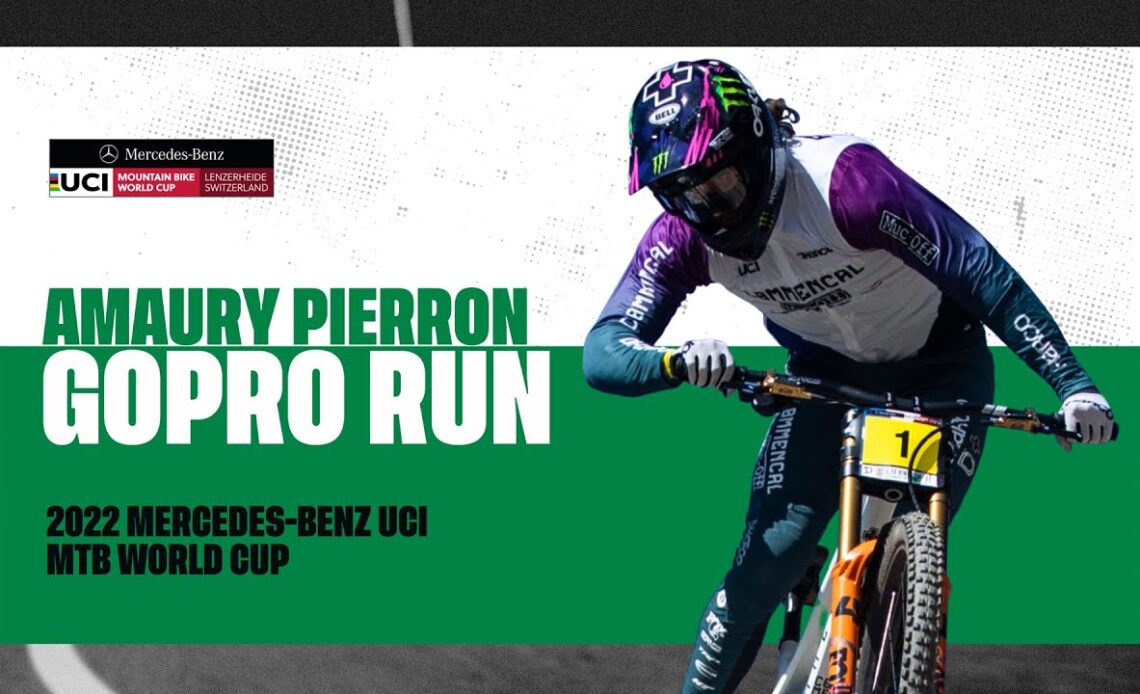 Amaury Pierron's full GoPro Downhill run - Lenzerheide (SUI)