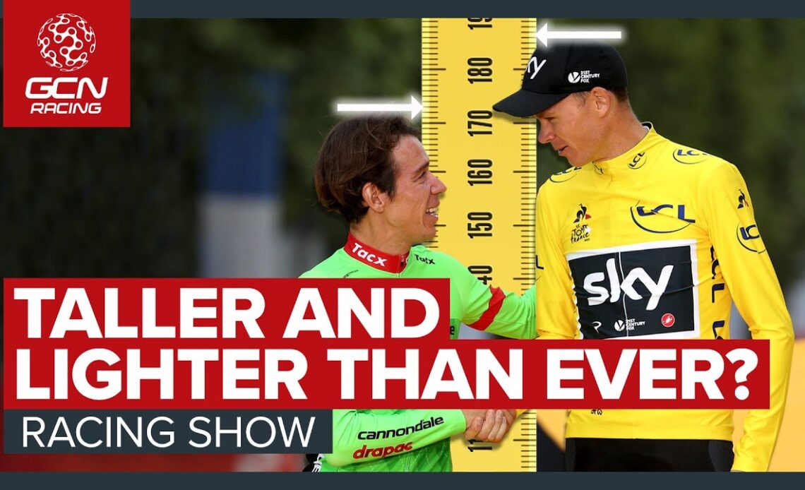 Are Tour de France Winners Taller & Lighter Than Ever Before? | GCN's Racing News Show