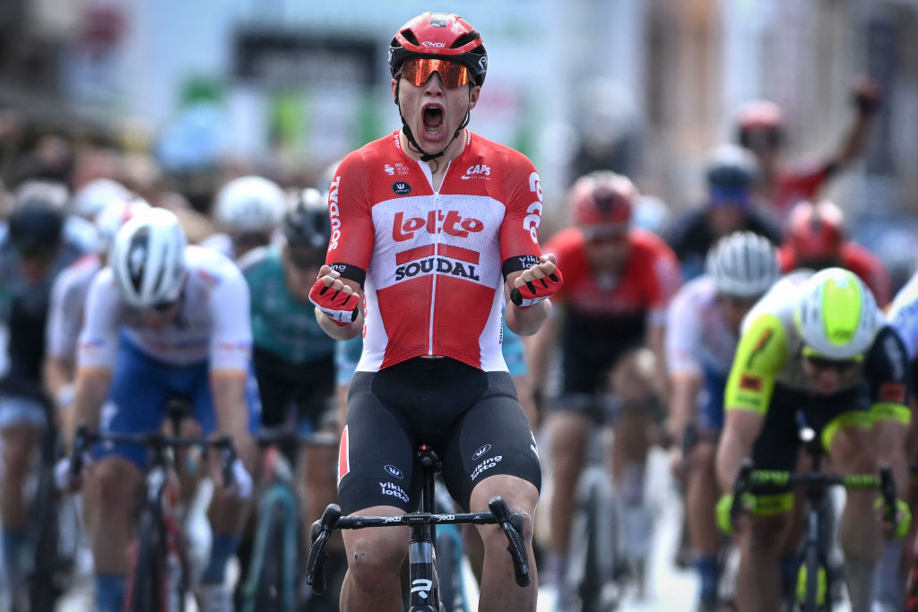 Arnaud Die Lie tops Girmay on stage 3 of Tour de Wallonie