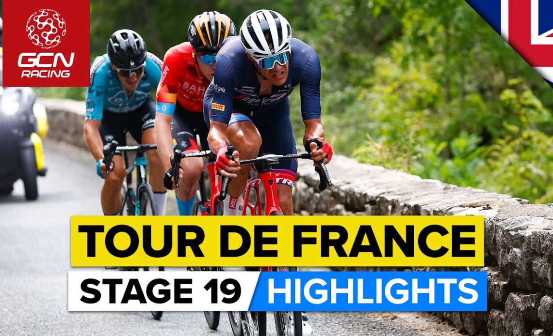 Attack Or Be Attacked! | Tour De France 2022 Stage 19 Highlights
