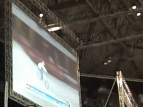 BMX World Championships: Lain van Ogle's bronze medal junior elite men's time trial superfinal run