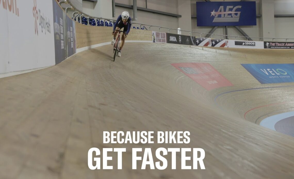 Because Bikes Get Faster