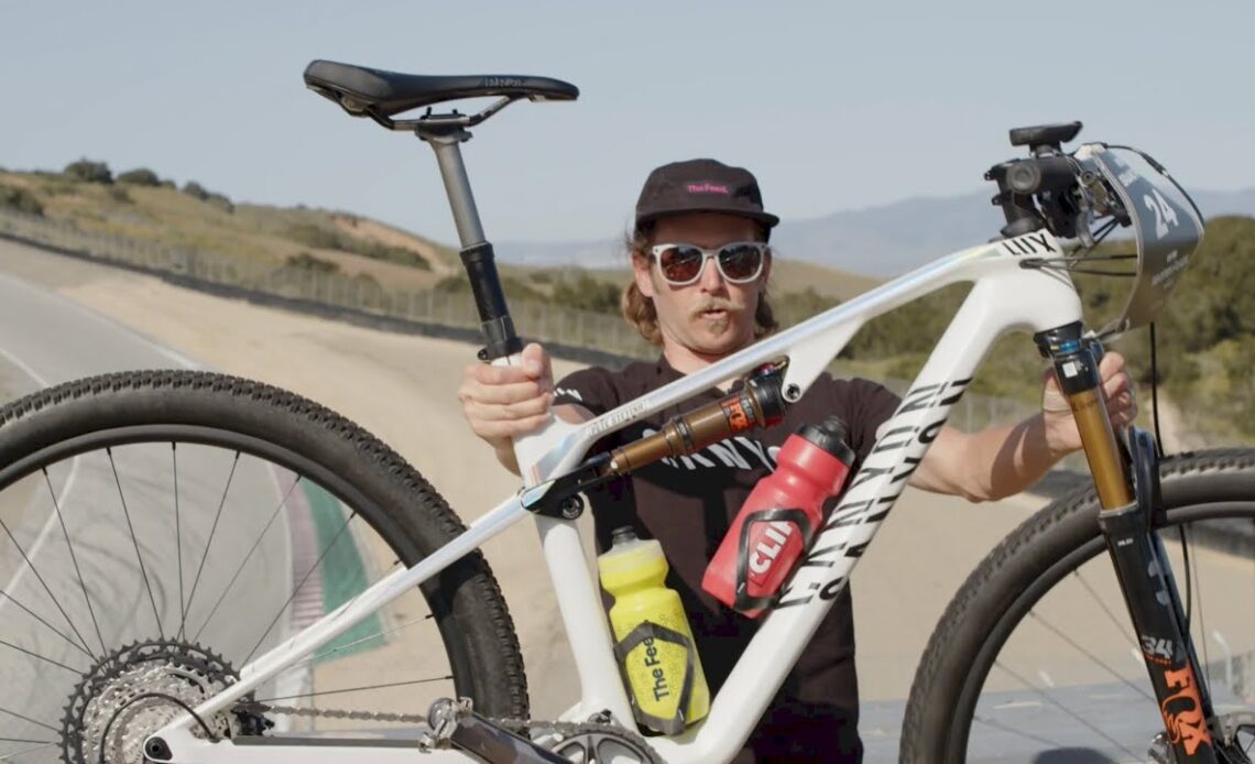 Bike Check: Peter Stetina's Sea Otter Classic Canyon Lux Mountain Bike