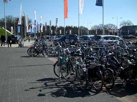 Bikes Outside Dutch track cycling world championship velodrome