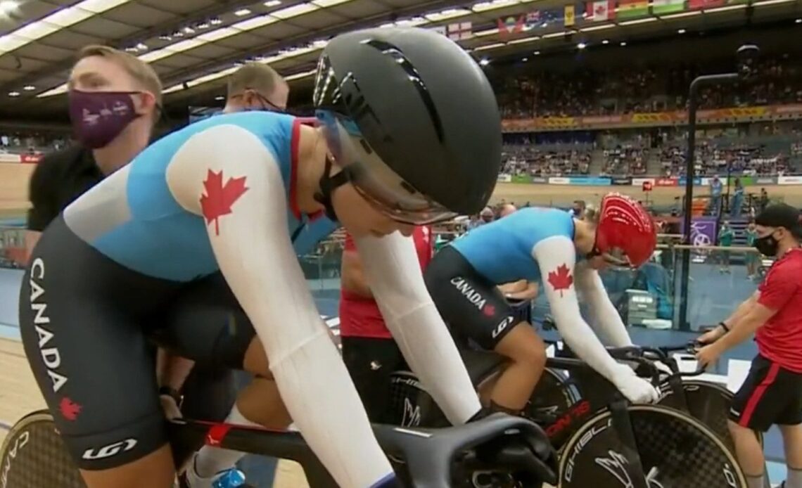 Canada second at women's team sprint at Commonwealth Games, men fourth