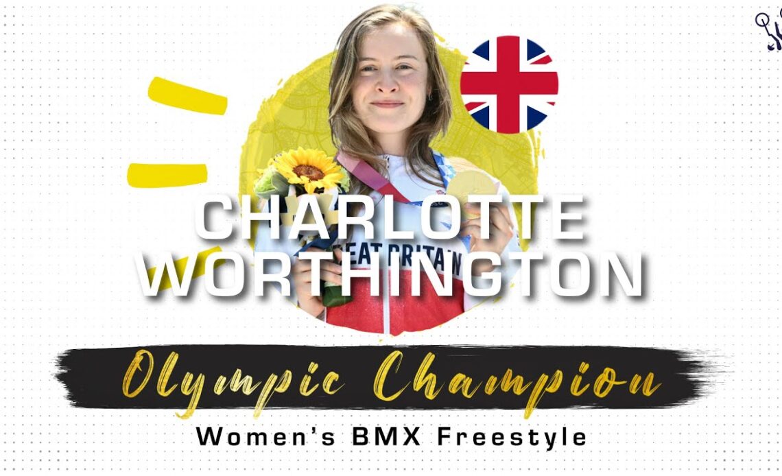 Charlotte Worthington becomes the first-ever BMX Freestyle Olympic Champion | Tokyo 2020 Olympics
