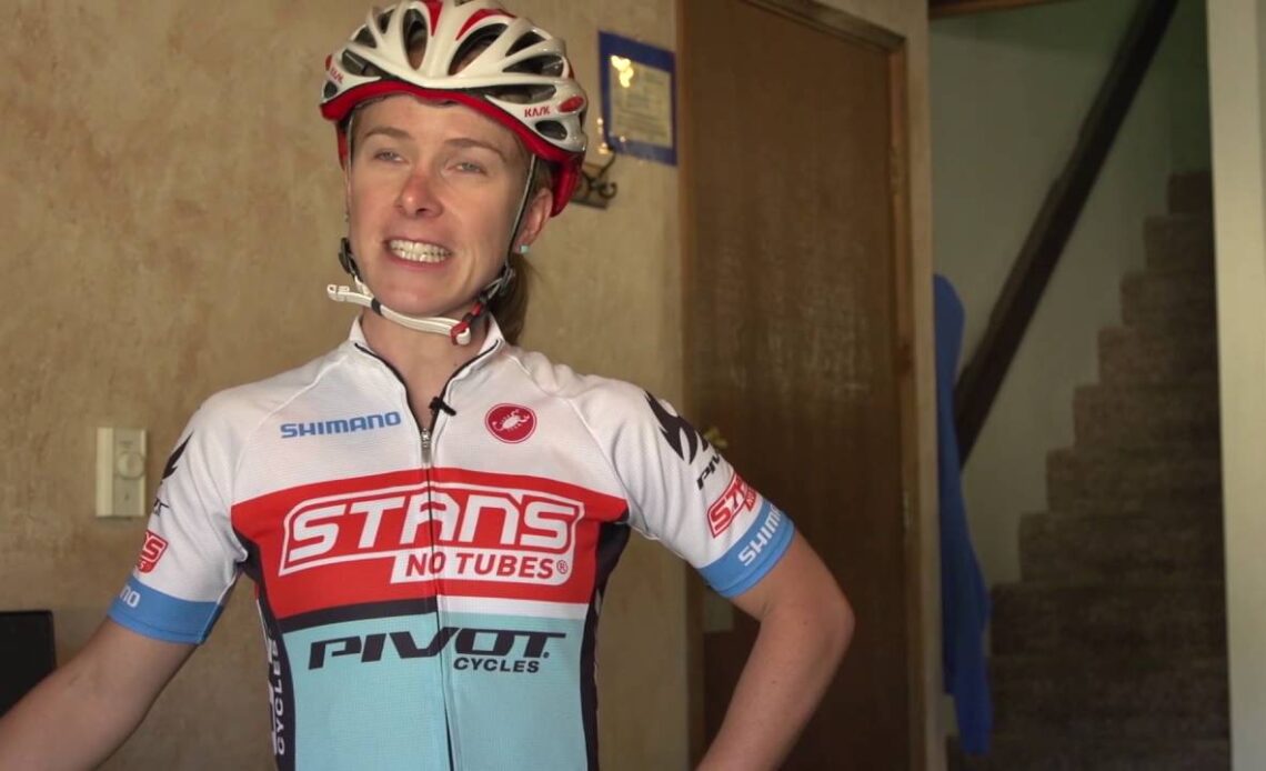 Chloe Woodruff's interview at the Volkswagen Mt Bike Nationals