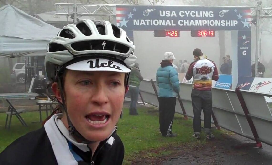 Courtney O'Donnell describes DI women's road race