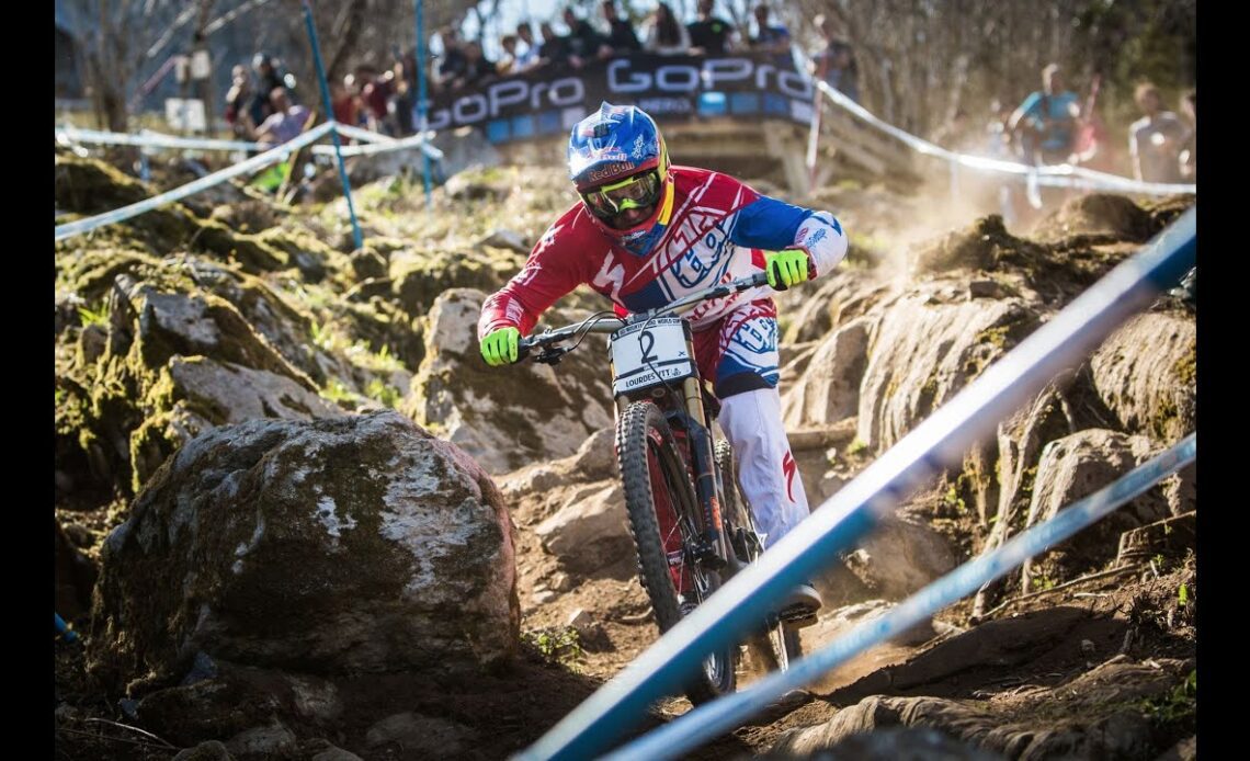 DH - 2015 UCI MTB World Cup presented by Shimano, Lourdes (FR) / Action Clip
