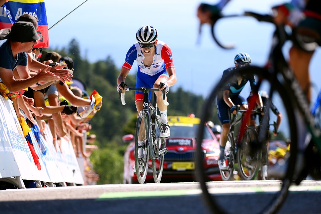 David Gaudu fifth and focussed at on-track Tour de France