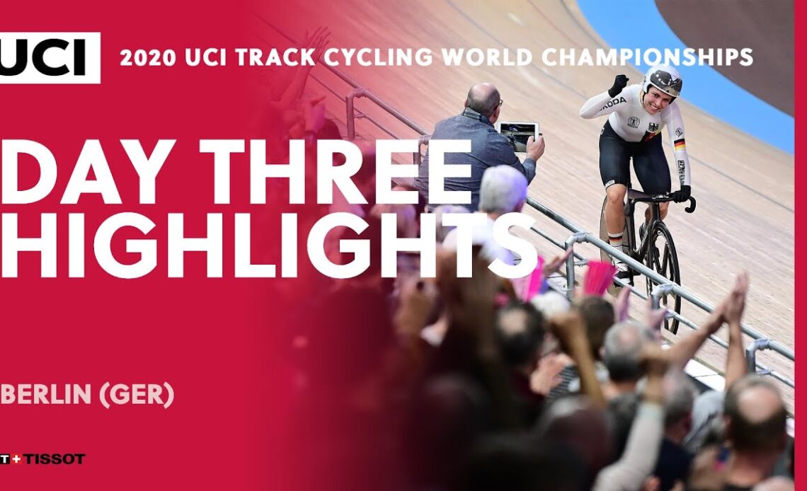 Day Three Final Highlights | 2020 UCI Track Cycling World Championships presented by Tissot