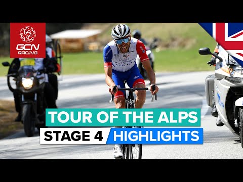 Delight Or Heartbreak For Thibaut Pinot? | Tour Of The Alps 2022 Stage 4 Highlights