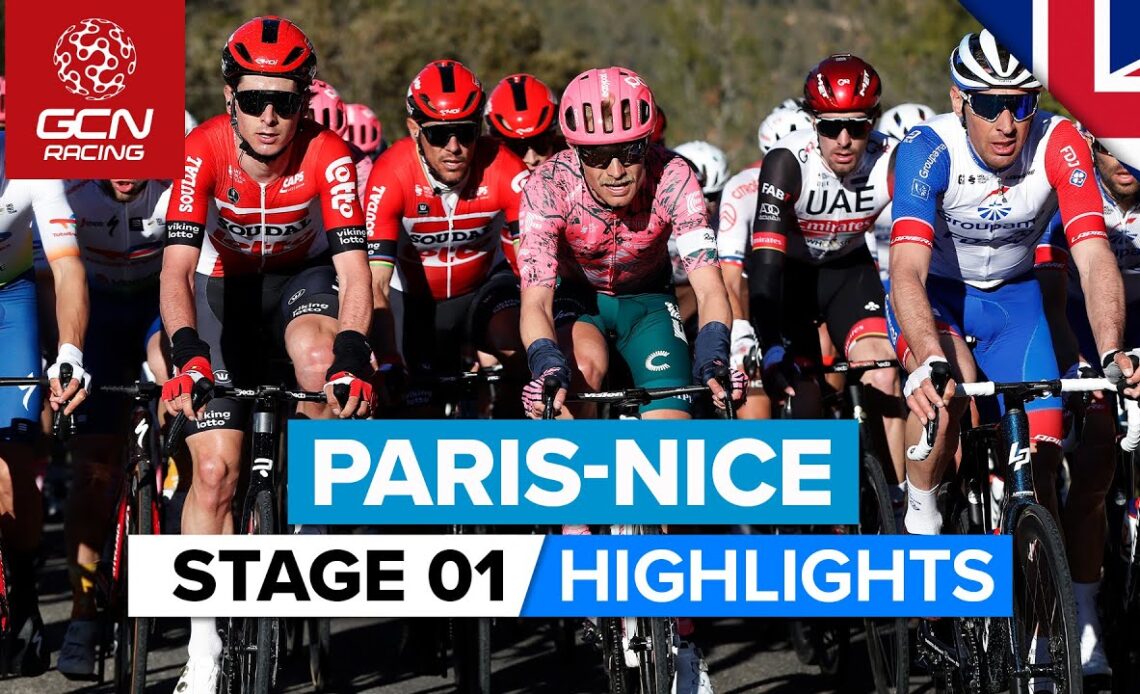 Dominant Team Performance! | Paris-Nice 2022 Stage 1 Highlights