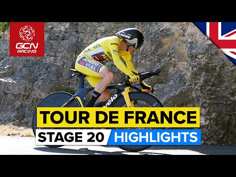 Dominant Time Trial Performance! | Tour De France 2022 Stage 20 Highlights