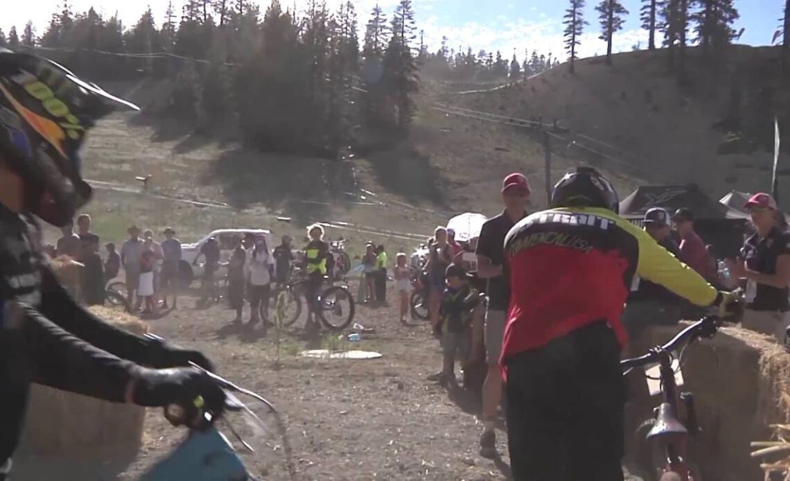 Dual Slalom Mens Final Round at the 2016 Volkswagen Mt Bike Nationals