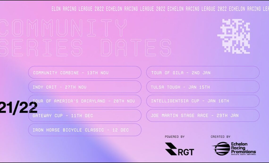 Echelon Racing League - Intelligentsia Cup - Community Calendar