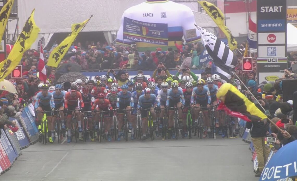 Elite Men’s Race Highlights | 2016 Cyclo-cross World Championships | Heusden-Zolder, Belgium
