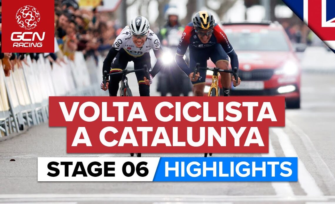 Epic Breakaway Win Shakes Up GC! | Volta A Catalunya 2022 Stage 6 Highlights