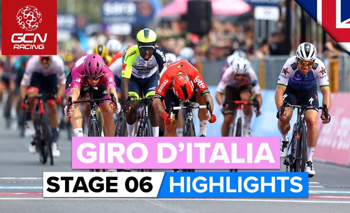 Epic Photo Finish As Sprinters Battle | Giro D'Italia 2022 Stage 6 Highlights