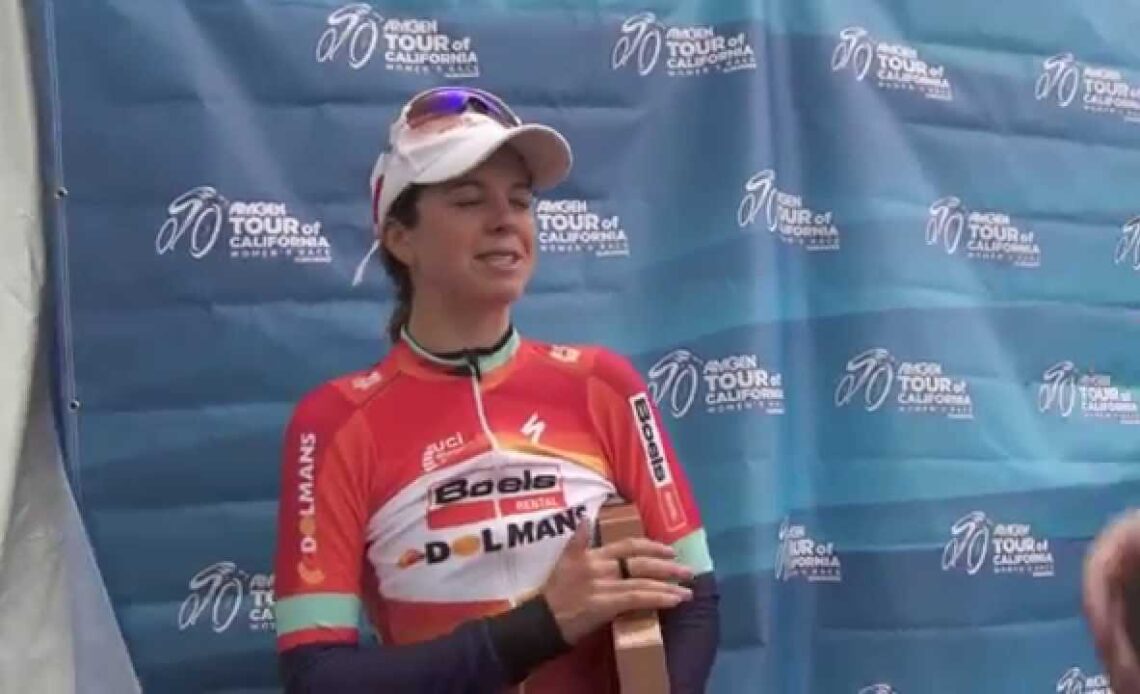 Evelyn Stevens - Amgen Tour of California Women's Time Trial Winner