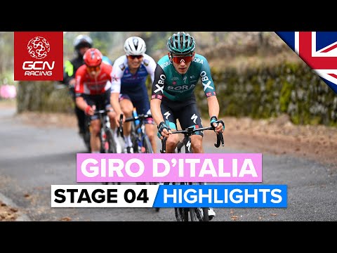 Explosive Racing Up Mount Etna! | Giro D'Italia 2022 Stage 4 Highlights