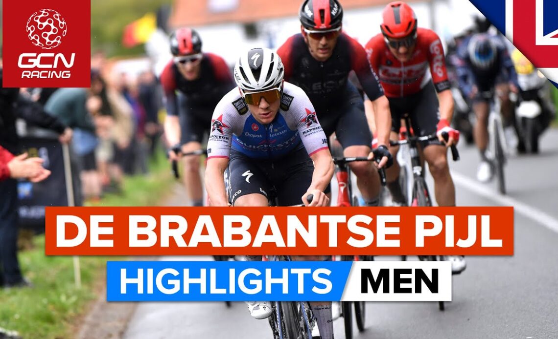 Favourites Exchange Blows On Brutal Circuit | De Brabantse Pijl 2022 Men's Highlights