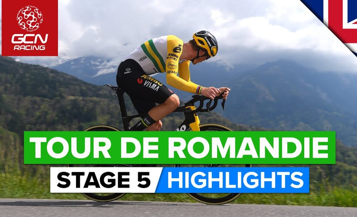 Final GC Comes Down To Tough Uphill TT! | Tour De Romandie 2022 Stage 5 Highlights