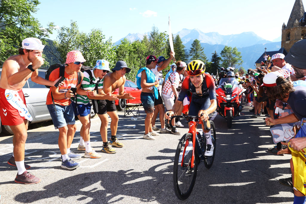 Fireworks on Alpe d’Huez at the Tour de France - Video