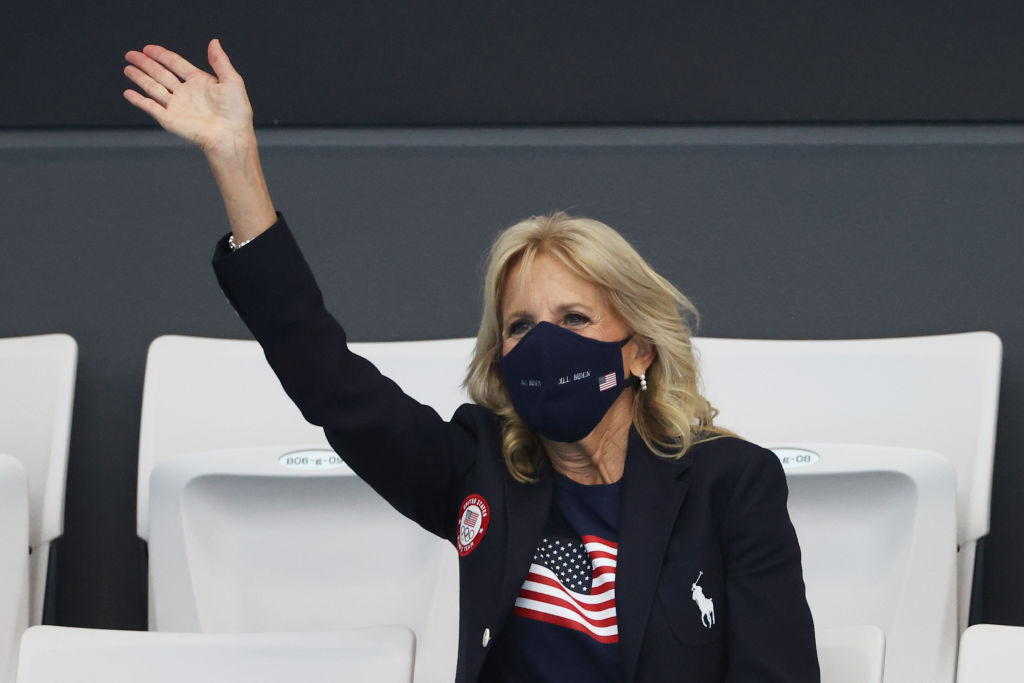 First Lady Jill Biden tunes in to Tour de France Femmes