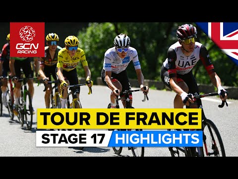 GC Favourites Duel In The Pyrenees | Tour De France 2022 Stage 17 Highlights