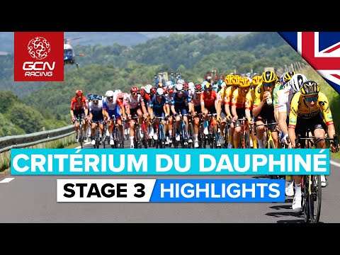 GC Favourites Show Their Cards! | Critérium Du Dauphiné 2022 Stage 3 Highlights