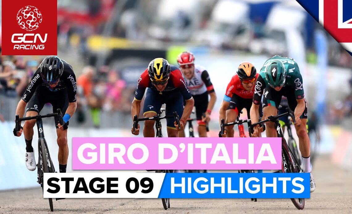 GC Leaders Fight It Out On First Mountain Finish! | Giro D'Italia 2022 Stage 9 Highlights
