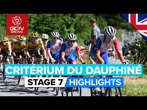 GC Race Ignites In The Alps | Critérium Du Dauphiné 2022 Stage 7 Highlights