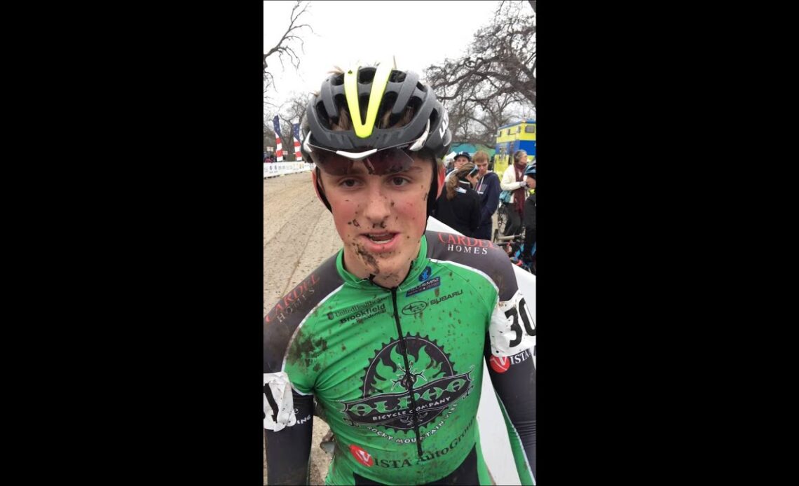 Gage Hecht - 2015 Male Junior 17-18 National Cyclocross Championship