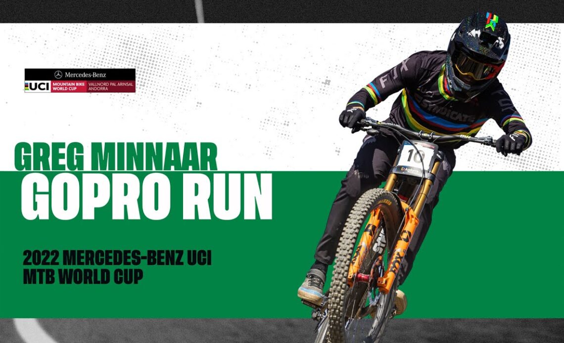 Greg Minnaar's full GoPro Downhill run - Vallnord (AND)