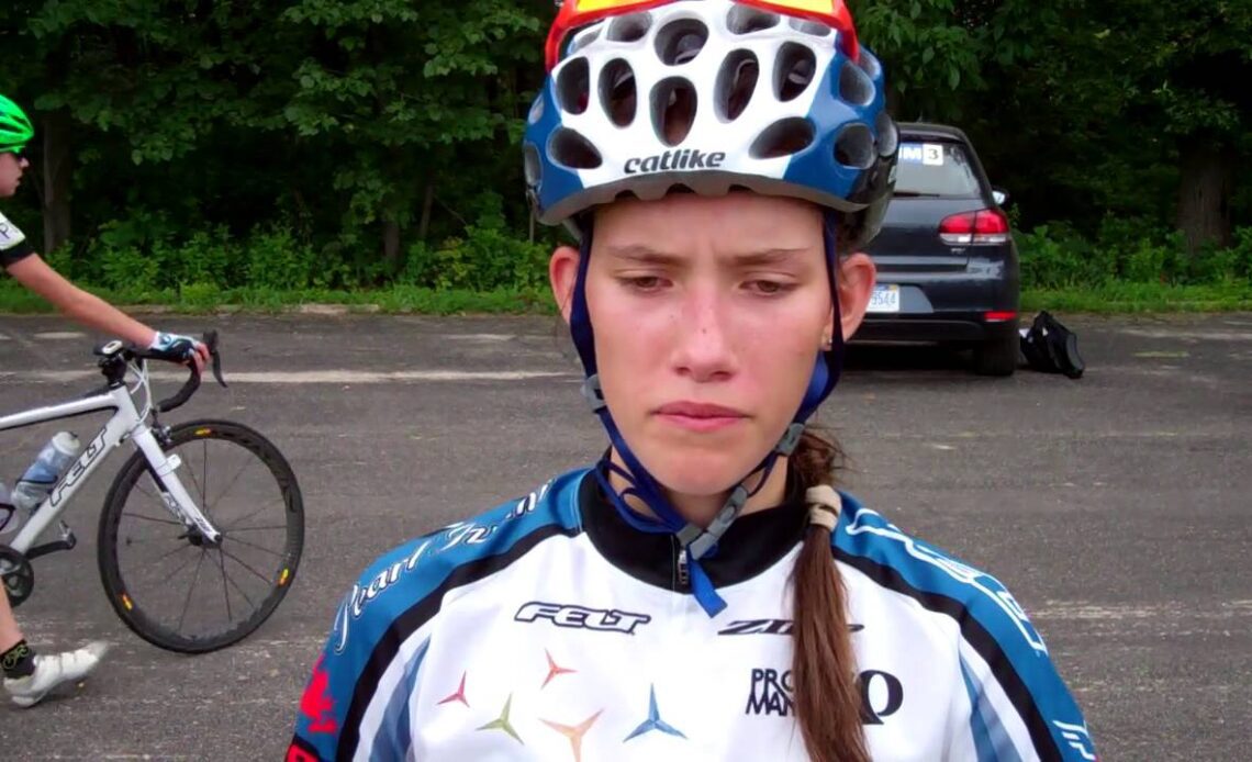 Hannah Arensman - 2013 junior women's 15-16 road race national champion