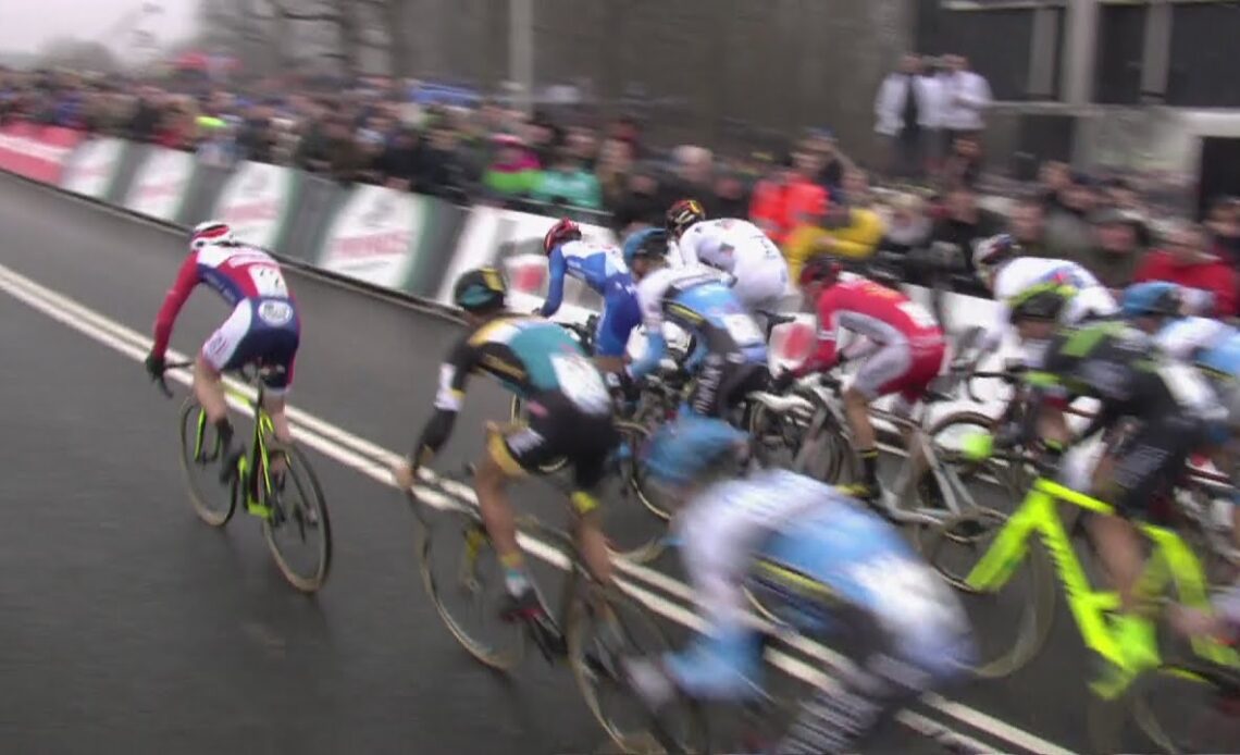 Highlights of the Elite Men’s Race | 2015-16 Cyclo-cross World Cup – Hoogerheide, Netherlands