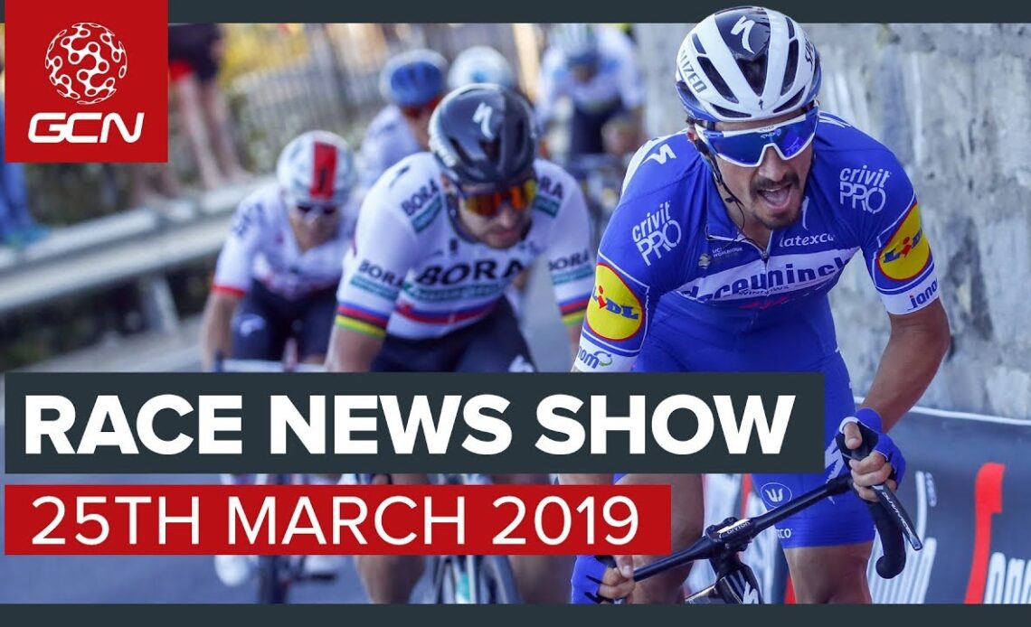 How Did Julian Alaphilippe Win Milan Sanremo? | The Cycling Racing News Show