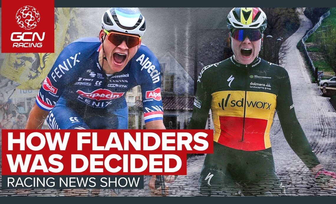 How Did Van Der Poel & Kopecky Win The Tour Of Flanders? | GCN Racing News Show