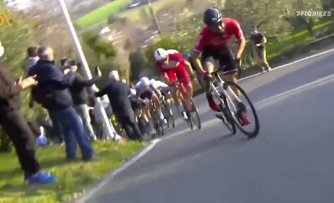 Insane Uphill Sprint At Etoile de Bessèges