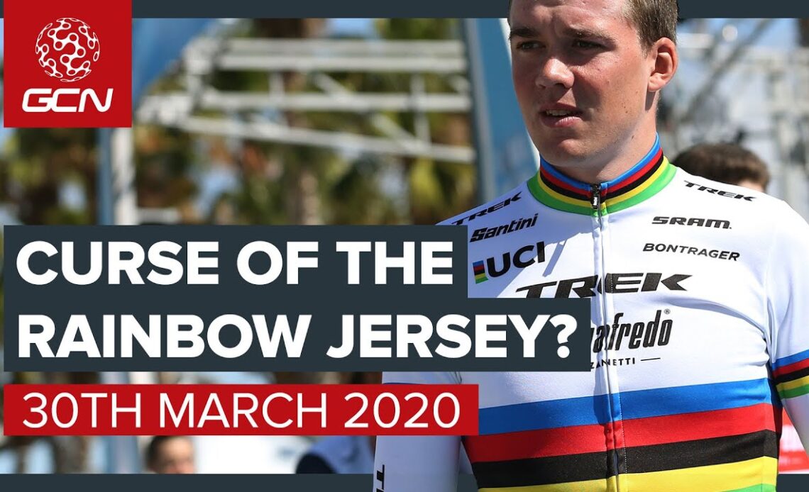Is There Really A Curse Of The Rainbow Jersey? | GCN's Racing News Show