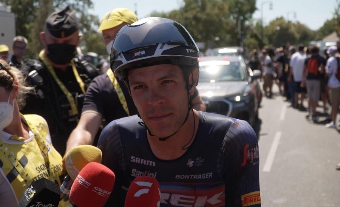 Jasper Stuyven: A Bloody Mess After A Nose Bleed Derails His TT