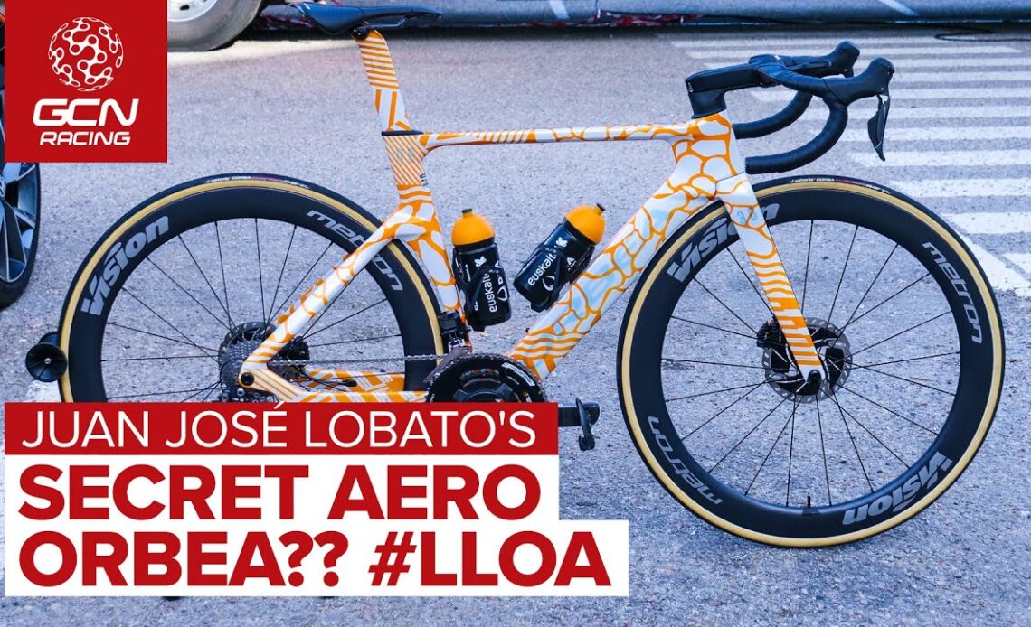 Juan José Lobato's Orbea Aero Bike #LLOA | Euskaltel–Euskadi's Top Secret Aero Bike?