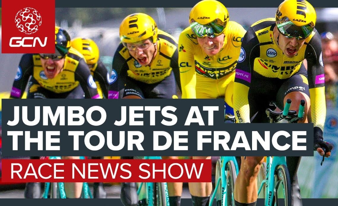 Jumbo Jets At The Tour de France | The Cycling Racing News Show
