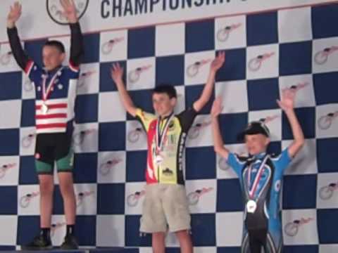 Junior men 10-12 Criterium Podium