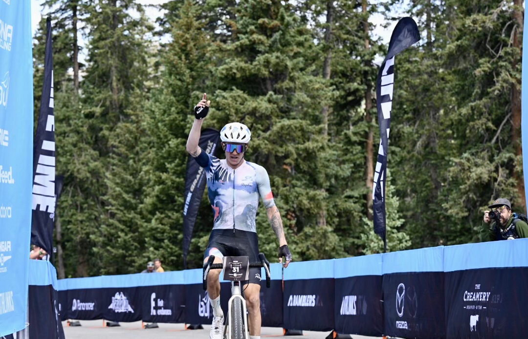 Keegan Swenson goes solo to win men's Crusher in the Tushar in record time