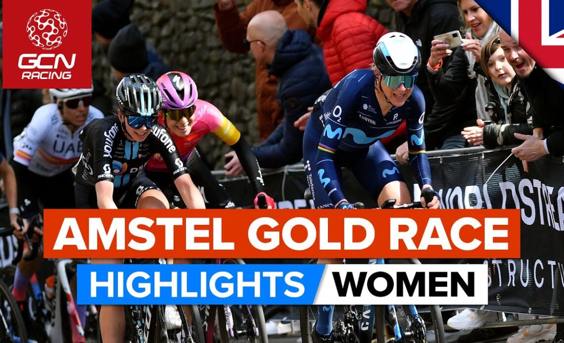 Late Attacks As Favourites Go Head-To-Head | Amstel Gold Race 2022 Women's Highlights