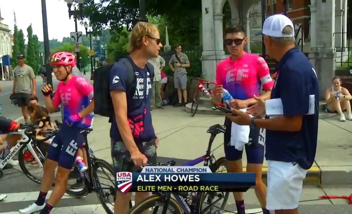 Live coverage of the USA Cycling Pro Road Championship in Knoxville.
